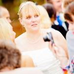 happy woodhall bride