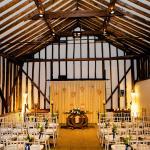 ceremony room at haughley park barn